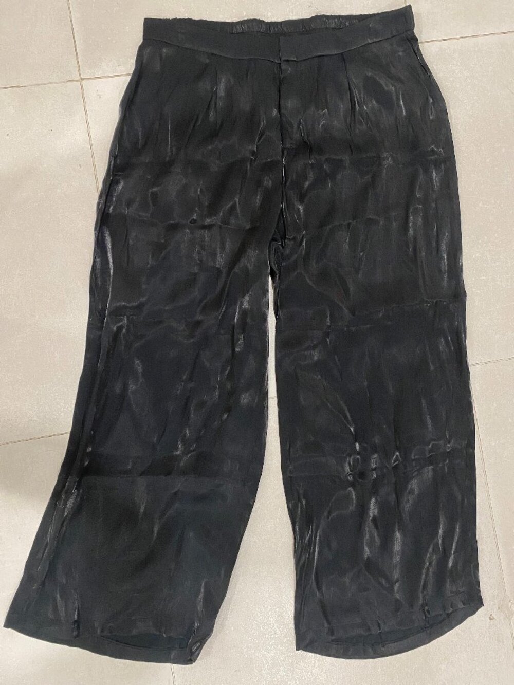 Eloquii Shiny Black Trousers - 16 - NWOT